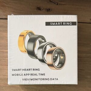 Smart Ring Health Tracker - Gold, Black, Silver, Rose Gold